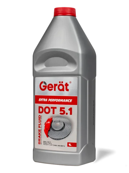 Высокотемпературная тормозная жидкость Gerat GBF511 Performance DOT 5.1