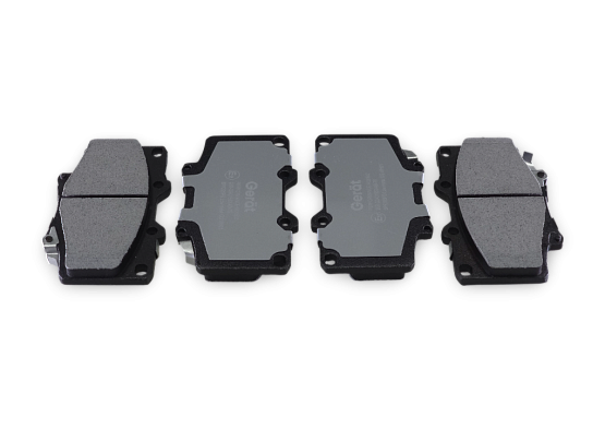 Тормозные колодки Gerat BPF295PG (передние) Low-metallic