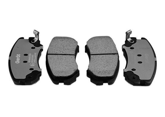Тормозные колодки Gerat BPF097PG (передние) Low-metallic
