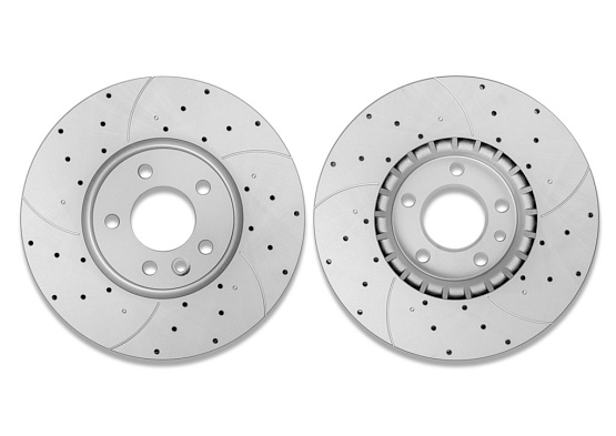 Тормозной диск Gerat F134P (передний) Platinum