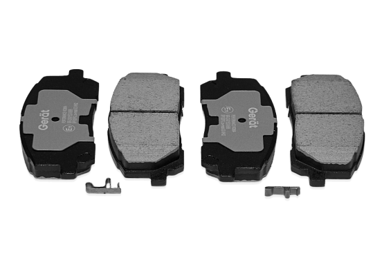 Тормозные колодки Gerat BPF005PG (передние) Low-metallic