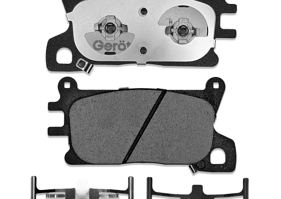 Тормозные колодки Gerat BPF334PG (передние)