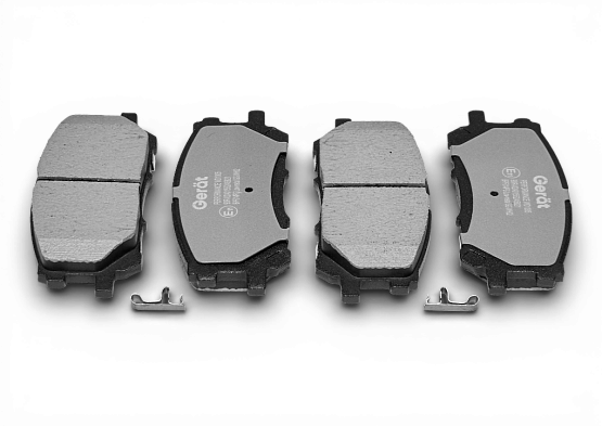 Тормозные колодки Gerat BPF014PG (передние) Low-metallic