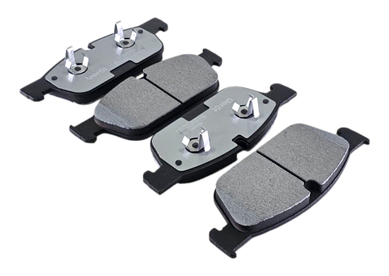 Тормозные колодки Gerat BPF216PG (передние) Low-metallic