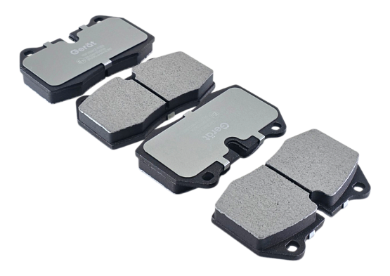 Тормозные колодки Gerat BPF070PG (передние) Low-metallic