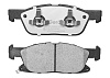 Передние тормозные колодки Gerat BPF377PG Low-metallic