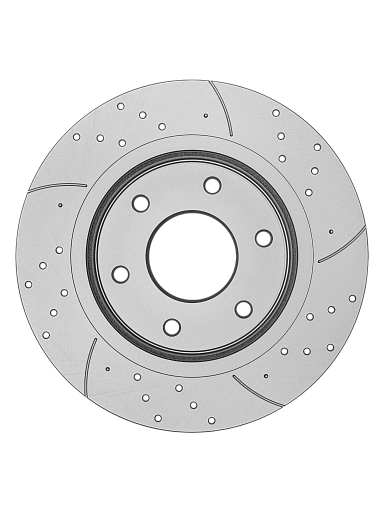 Передний тормозной диск Gerat F439P Platinum