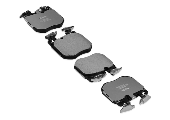 Тормозные колодки Gerat BPF300PG (передние) Low-metallic