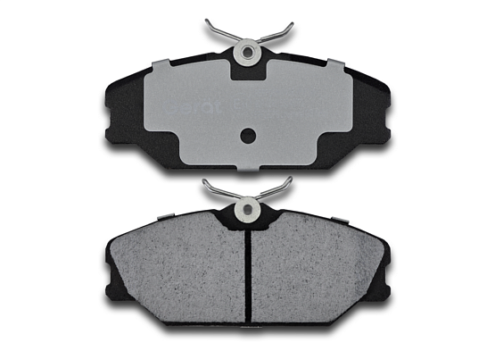 Тормозные колодки Gerat BPF282PG (передние) Low-metallic