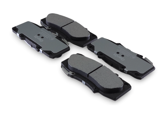 Тормозные колодки Gerat BPF285PG (передние) Low-metallic