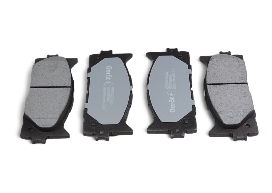 Тормозные колодки Gerat BPF017PG (передние) Low-metallic