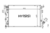 Радиатор охлаждения двигателя Gerat HY151S1