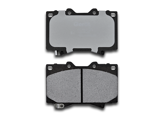 Тормозные колодки Gerat BPF003PG (передние) Low-metallic