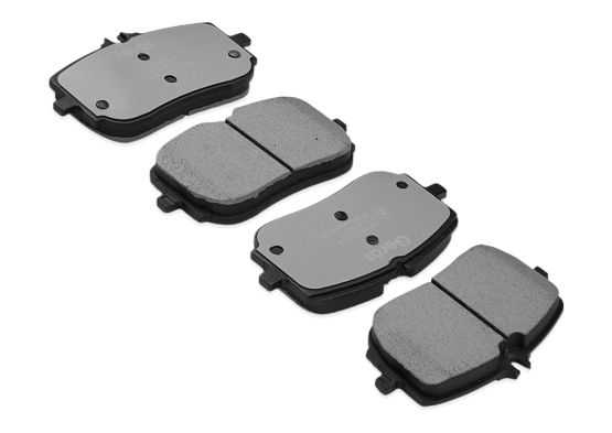 Тормозные колодки Gerat BPF306PG (передние) Low-metallic