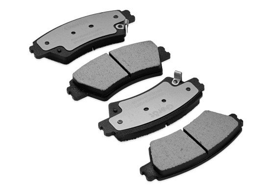 Тормозные колодки Gerat BPR196PG (задние) Low-metallic