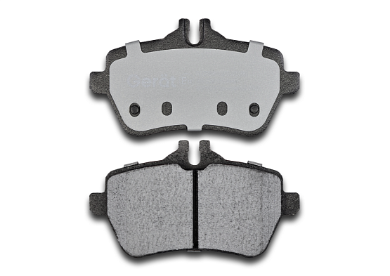 Тормозные колодки Gerat BPR112PG (задние) Low-metallic