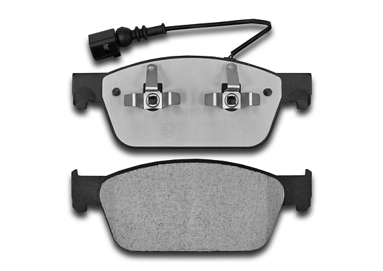 Тормозные колодки Gerat BPF301PG (передние) Low-metallic