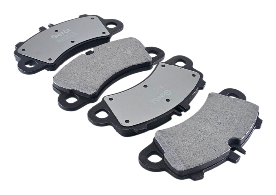 Тормозные колодки Gerat BPF237PG (передние) Low-metallic