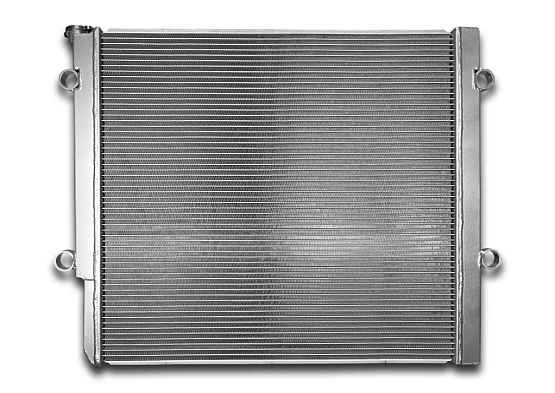 Радиатор охлаждения двигателя Gerat TY-161/4R цельноалюминиевый