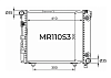Радиатор охлаждения двигателя Gerat MR-110/3R