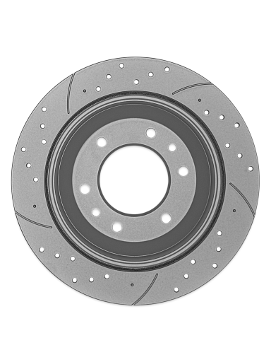 Задний тормозной диск Gerat R186P Platinum