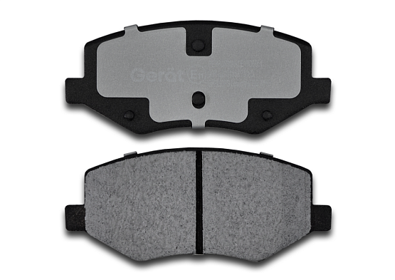 Тормозные колодки Gerat BPF290PG (передние) Low-metallic