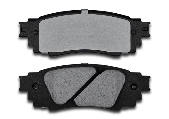 Тормозные колодки Gerat BPR081PG (задние) Low-metallic