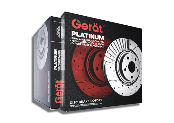 Тормозной диск Gerat R332P (задний) Platinum