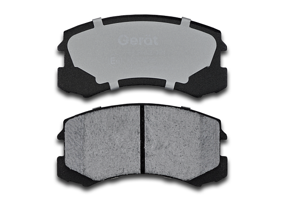 Тормозные колодки Gerat BPF081PG (передние) Low-metallic