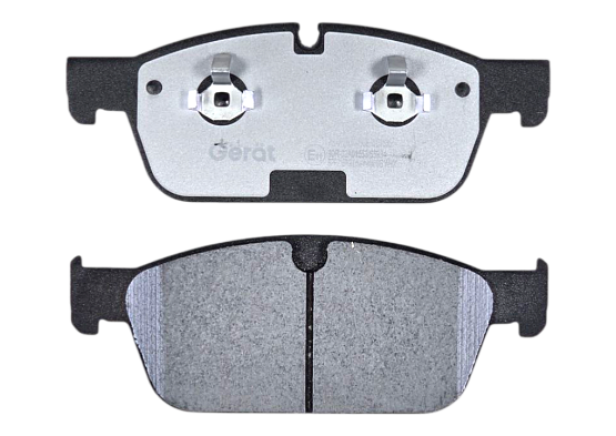 Тормозные колодки Gerat BPF216PG (передние) Low-metallic