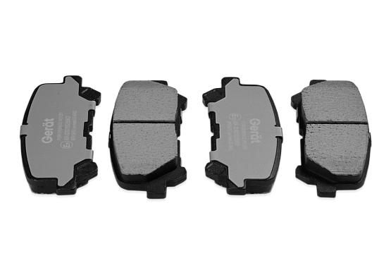 Тормозные колодки Gerat BPR158PG (задние) Low-metallic
