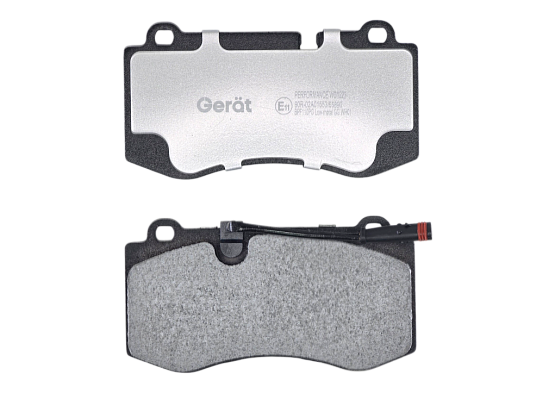 Тормозные колодки Gerat BPF110PG (передние) Low-metallic