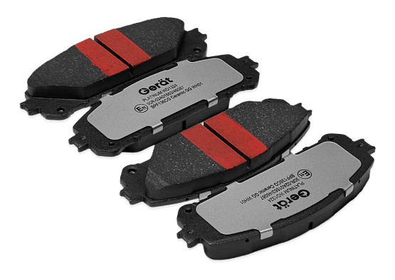 Тормозные колодки Gerat BPF136CG (передние) Ceramic