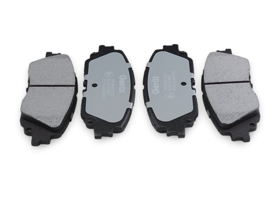 Тормозные колодки Gerat BPF181PG (передние) Low-metallic