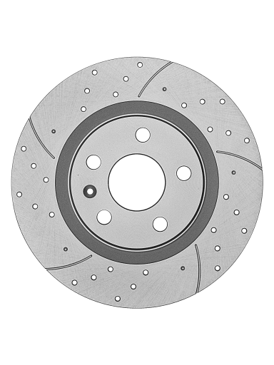 Тормозной диск Gerat F438P (передний) Platinum