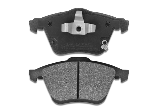 Тормозные колодки Gerat BP-F266P (передние) Low-metallic