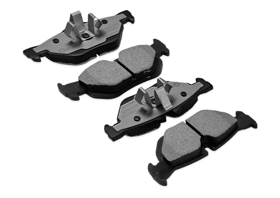 Тормозные колодки Gerat BPR179PG (задние) Low-metallic