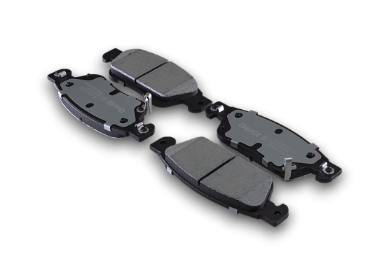 Тормозные колодки Gerat BPF298PG (передние) Low-metallic