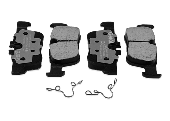 Тормозные колодки Gerat BPR178PG (задние) Low-metallic