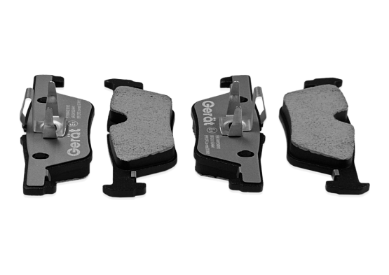 Тормозные колодки Gerat BPR123PG (задние) Low-metallic