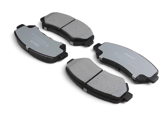 Тормозные колодки Gerat BPF065PG (передние) Low-metallic