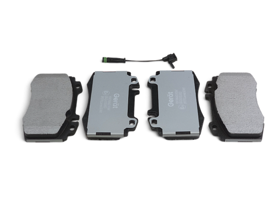 Тормозные колодки Gerat BPF077PG (передние) Low-metallic