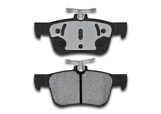 Тормозные колодки Gerat BPR138PG (задние) Low-metallic