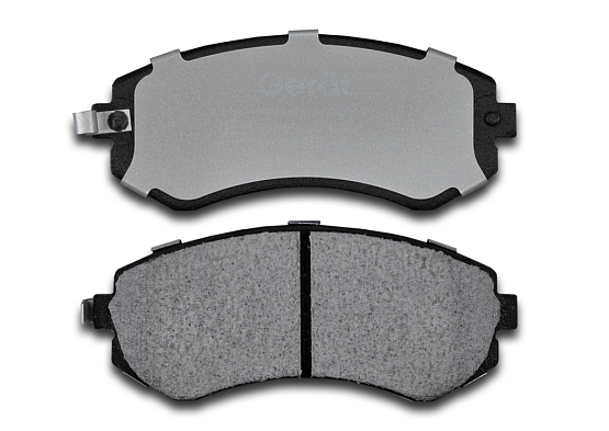 Тормозные колодки Gerat BPF294PG (передние) Low-metallic