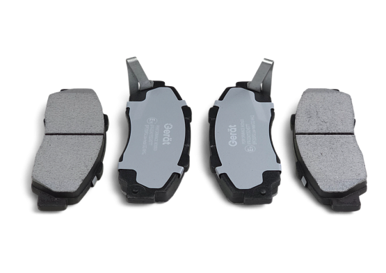 Тормозные колодки Gerat BPF250PG (передние) Low-metallic