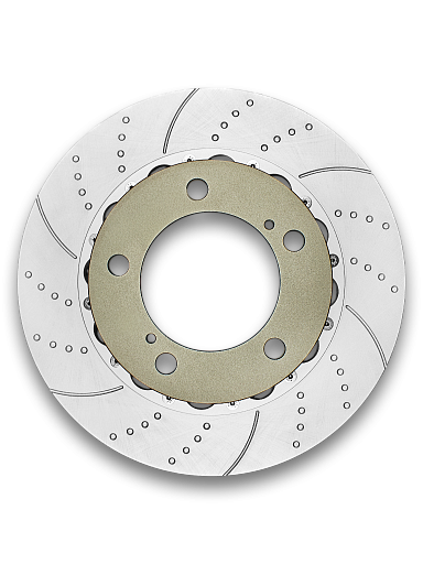 Тормозной диск двухсоставной Gerat GSDF087 (передний) Sport