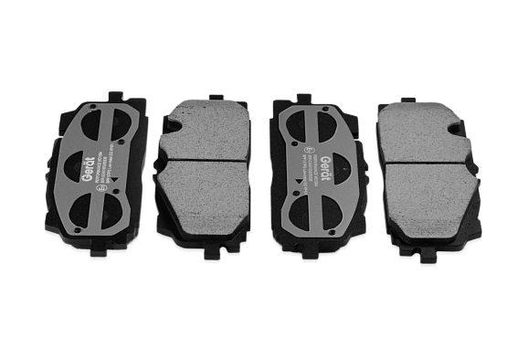 Тормозные колодки Gerat BPF197PG (передние) Low-metallic