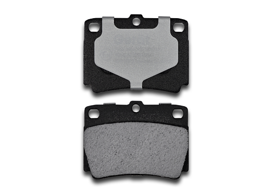 Тормозные колодки Gerat BPR108PG (задние) Low-metallic