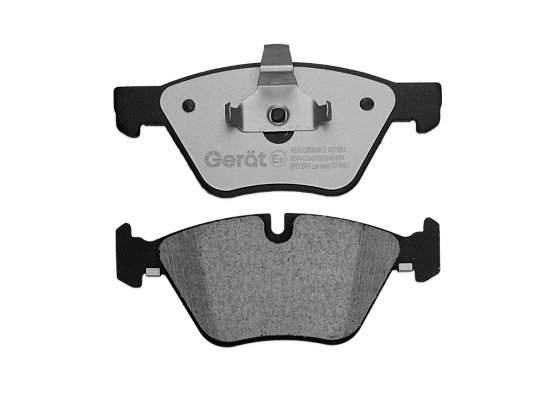 Передние тормозные колодки Gerat BPF125PG Low-metallic