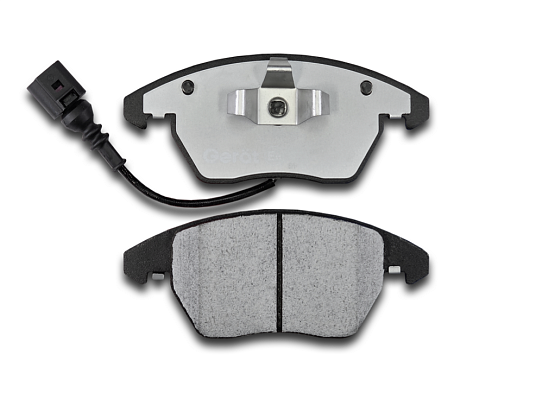 Тормозные колодки Gerat BPF196PG (передние) Low-metallic